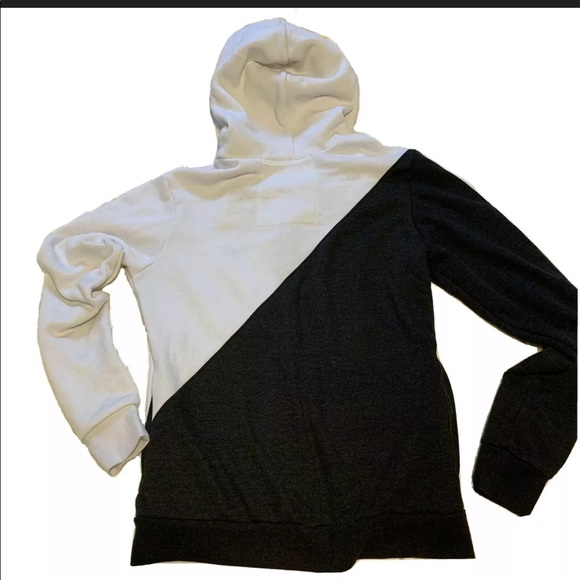 *SOLD* Aviator Nation Glider Zip Hoodie Medium Wh/Blk - Picture 2 of 13